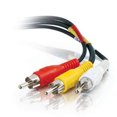 Fasttrack 50ft Value Series Composite Video + Stereo Audio Cable FA56982
